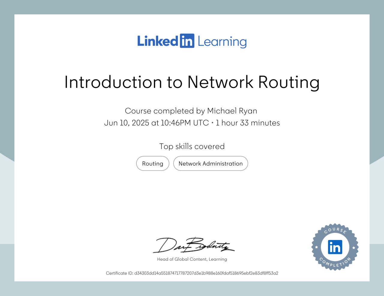 Introduction to Network Routing